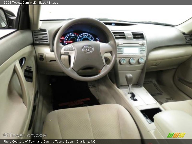 Black / Bisque 2008 Toyota Camry LE
