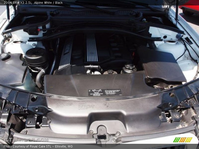 Alpine White / Black 2004 BMW X3 2.5i