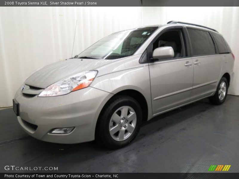 Silver Shadow Pearl / Stone 2008 Toyota Sienna XLE