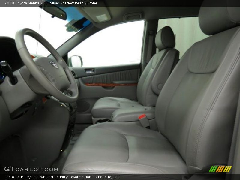 Silver Shadow Pearl / Stone 2008 Toyota Sienna XLE