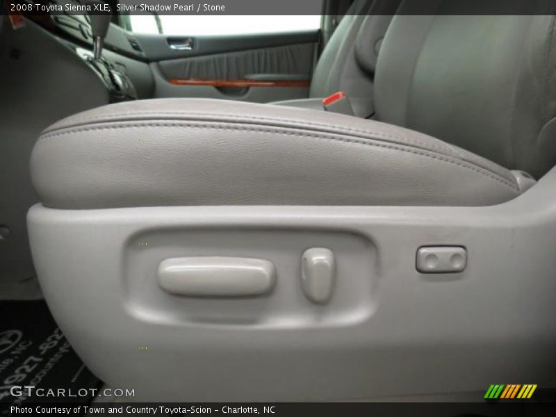 Silver Shadow Pearl / Stone 2008 Toyota Sienna XLE