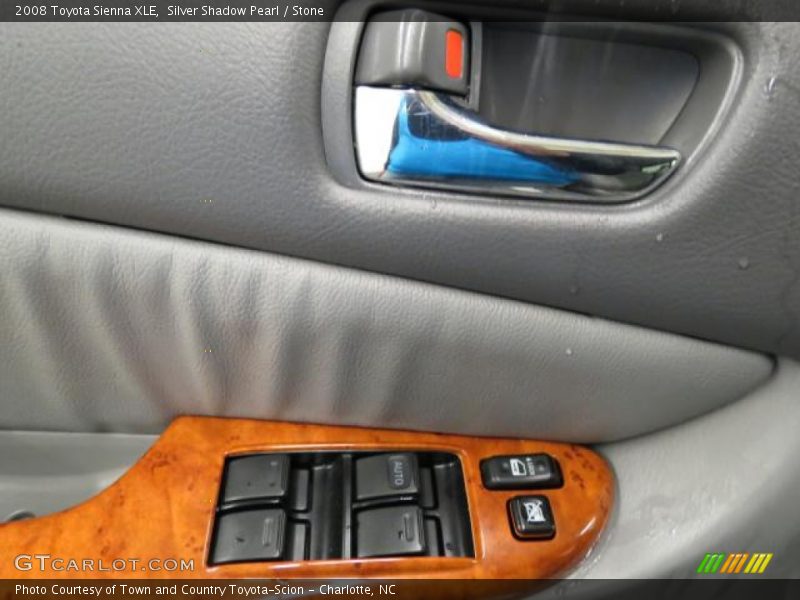 Silver Shadow Pearl / Stone 2008 Toyota Sienna XLE