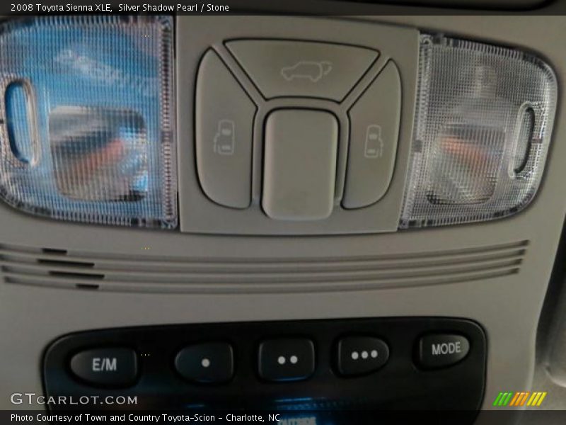 Silver Shadow Pearl / Stone 2008 Toyota Sienna XLE