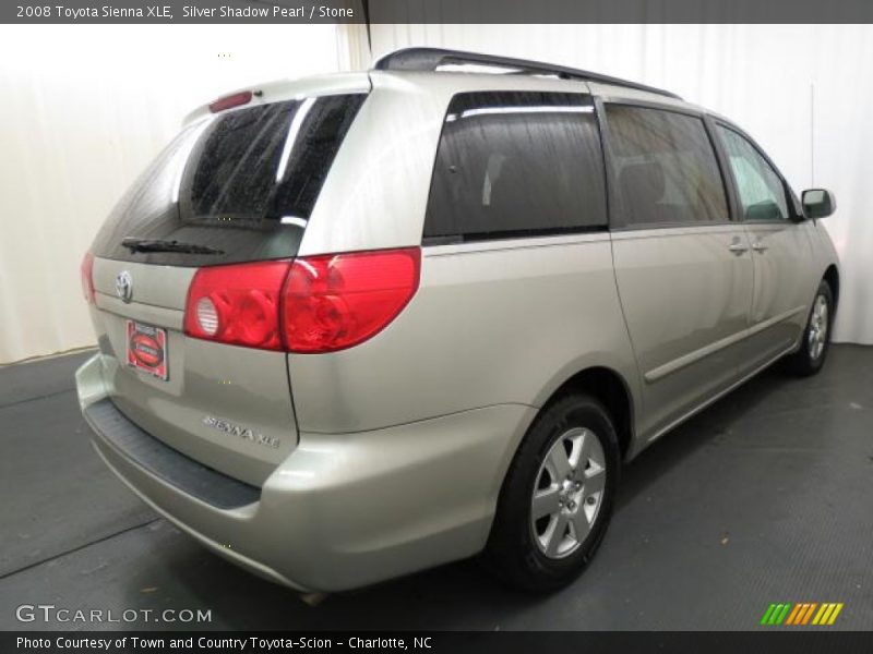 Silver Shadow Pearl / Stone 2008 Toyota Sienna XLE