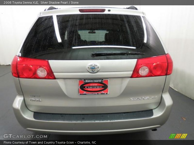 Silver Shadow Pearl / Stone 2008 Toyota Sienna XLE