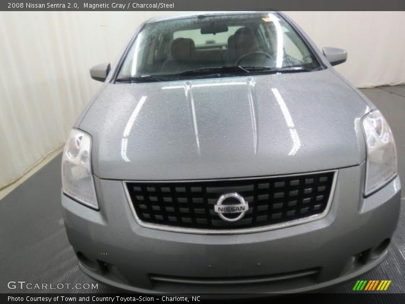 Magnetic Gray / Charcoal/Steel 2008 Nissan Sentra 2.0