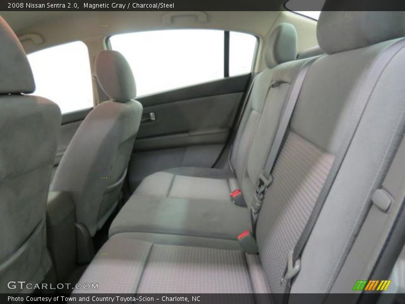 Magnetic Gray / Charcoal/Steel 2008 Nissan Sentra 2.0