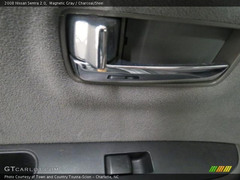 Magnetic Gray / Charcoal/Steel 2008 Nissan Sentra 2.0