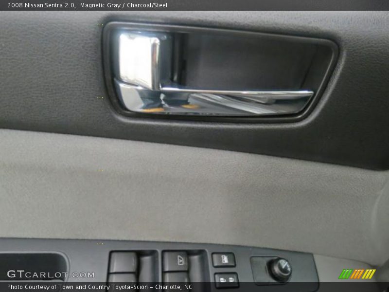 Magnetic Gray / Charcoal/Steel 2008 Nissan Sentra 2.0