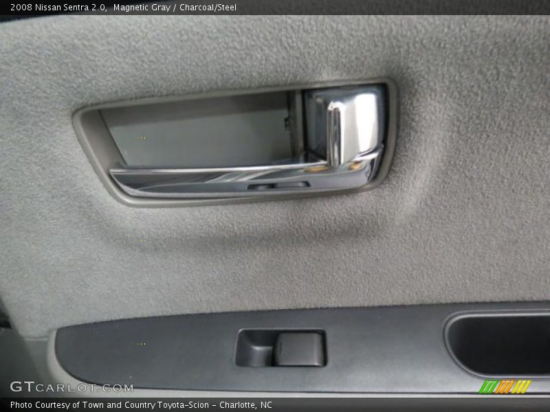 Magnetic Gray / Charcoal/Steel 2008 Nissan Sentra 2.0