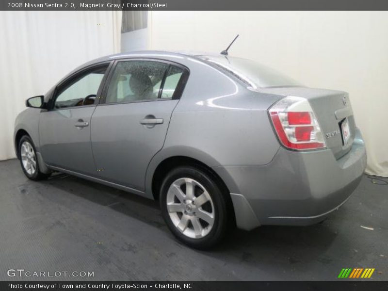 Magnetic Gray / Charcoal/Steel 2008 Nissan Sentra 2.0