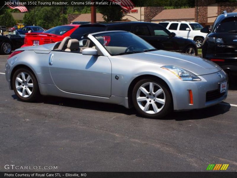 Chrome Silver Metallic / Frost 2004 Nissan 350Z Touring Roadster