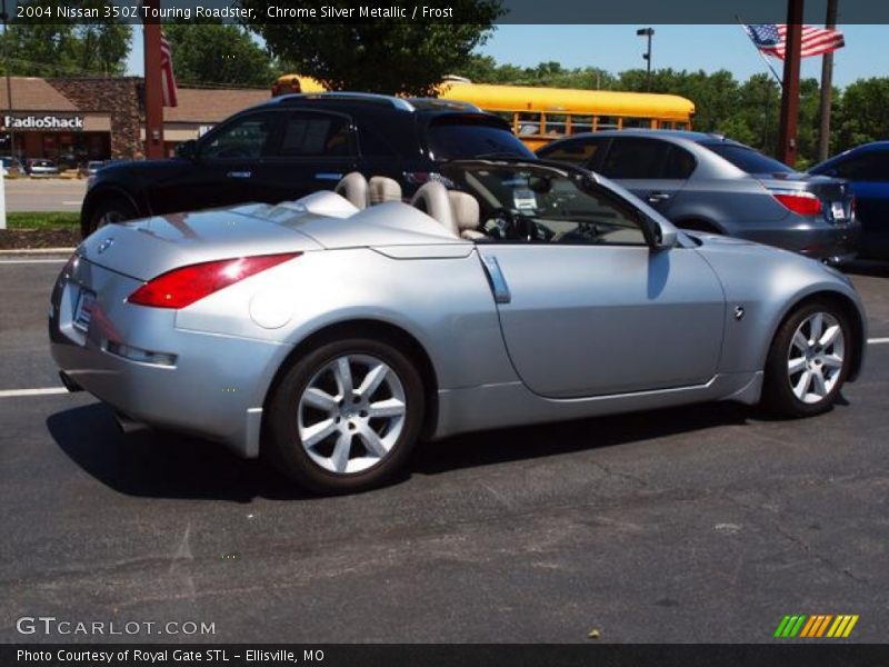 Chrome Silver Metallic / Frost 2004 Nissan 350Z Touring Roadster