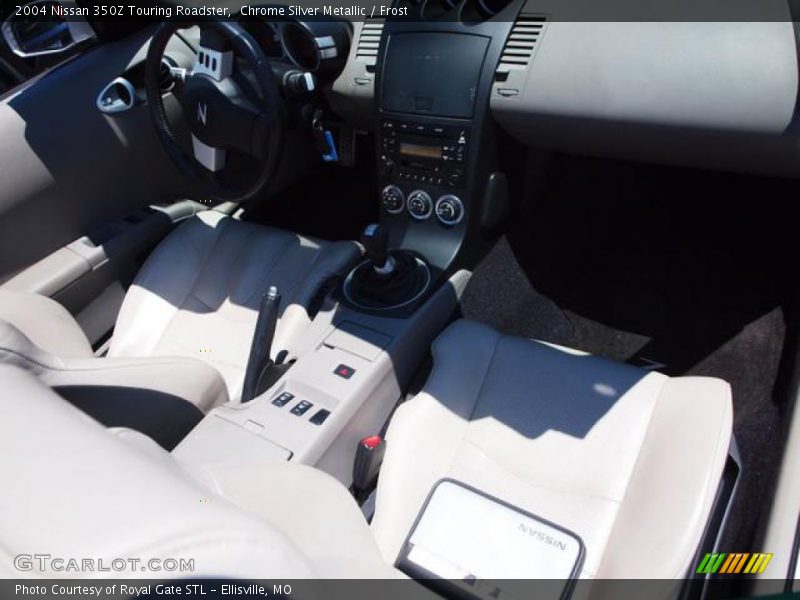 Chrome Silver Metallic / Frost 2004 Nissan 350Z Touring Roadster