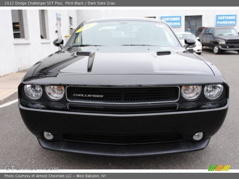 Pitch Black / Dark Slate Gray 2012 Dodge Challenger SXT Plus