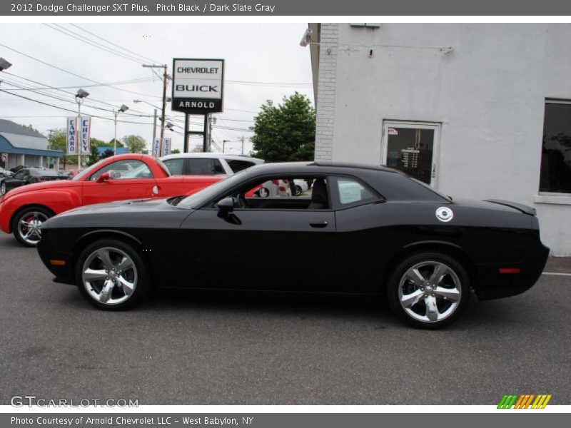 Pitch Black / Dark Slate Gray 2012 Dodge Challenger SXT Plus