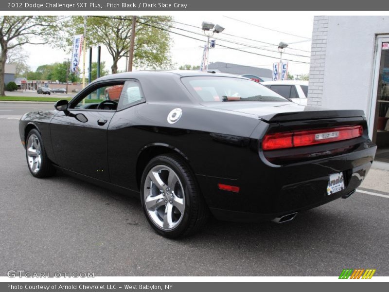 Pitch Black / Dark Slate Gray 2012 Dodge Challenger SXT Plus