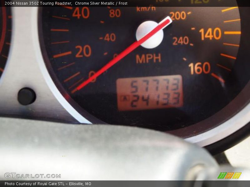 Chrome Silver Metallic / Frost 2004 Nissan 350Z Touring Roadster