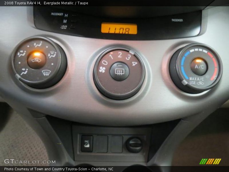 Controls of 2008 RAV4 I4