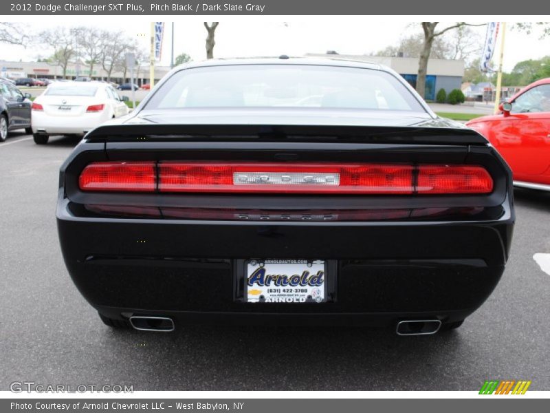 Pitch Black / Dark Slate Gray 2012 Dodge Challenger SXT Plus