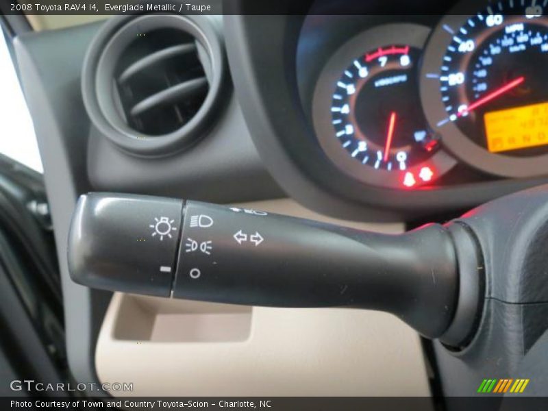 Controls of 2008 RAV4 I4