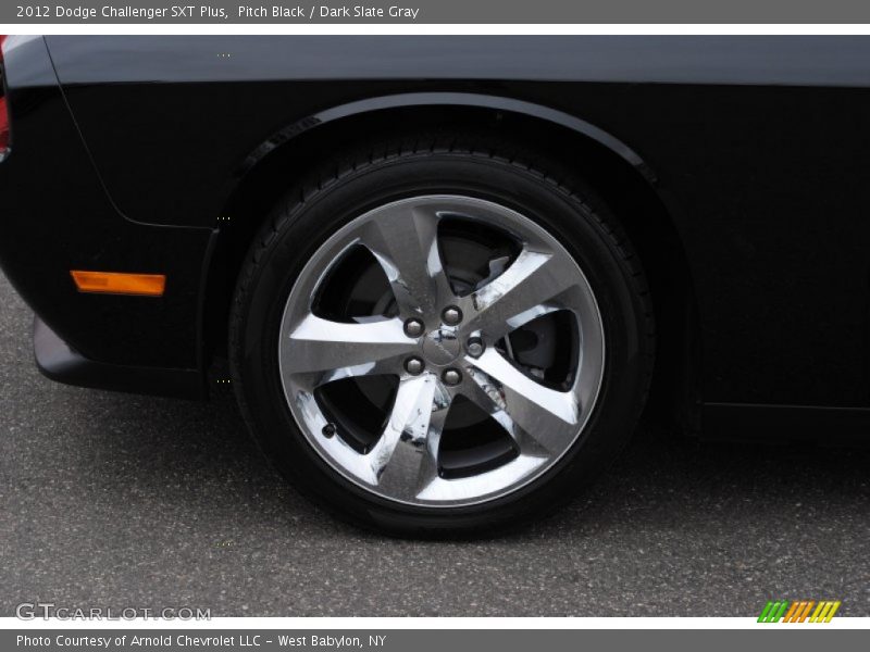 Pitch Black / Dark Slate Gray 2012 Dodge Challenger SXT Plus