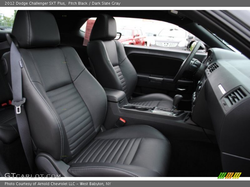  2012 Challenger SXT Plus Dark Slate Gray Interior