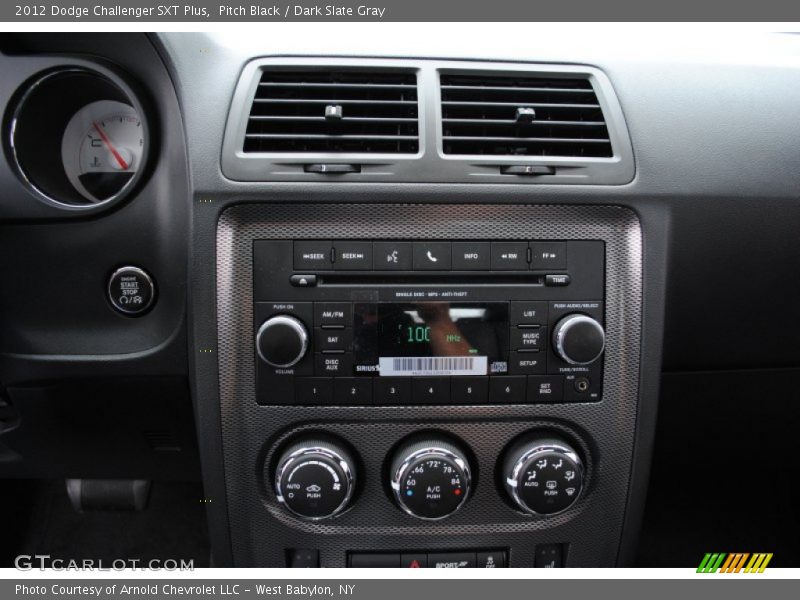 Controls of 2012 Challenger SXT Plus