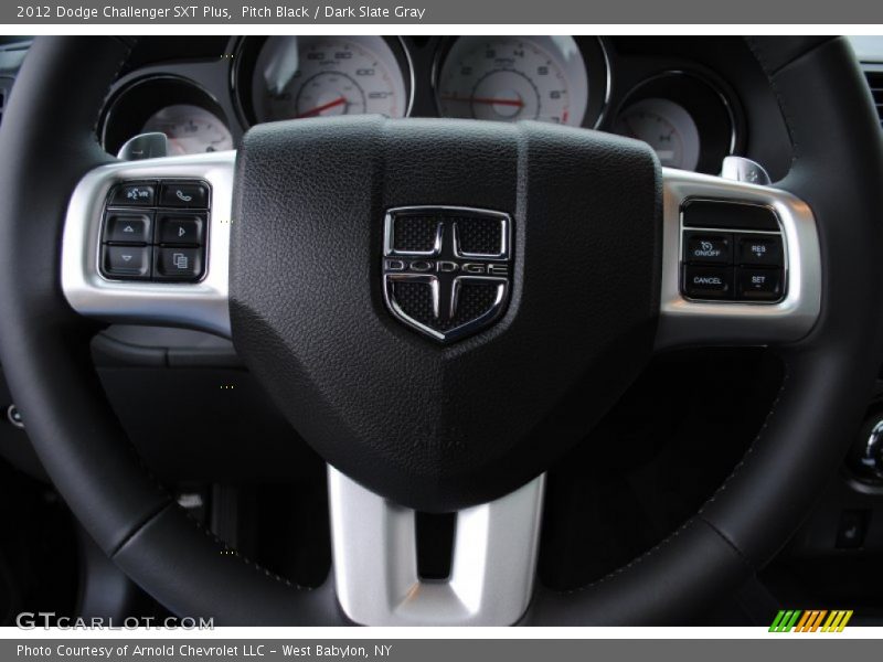 Controls of 2012 Challenger SXT Plus
