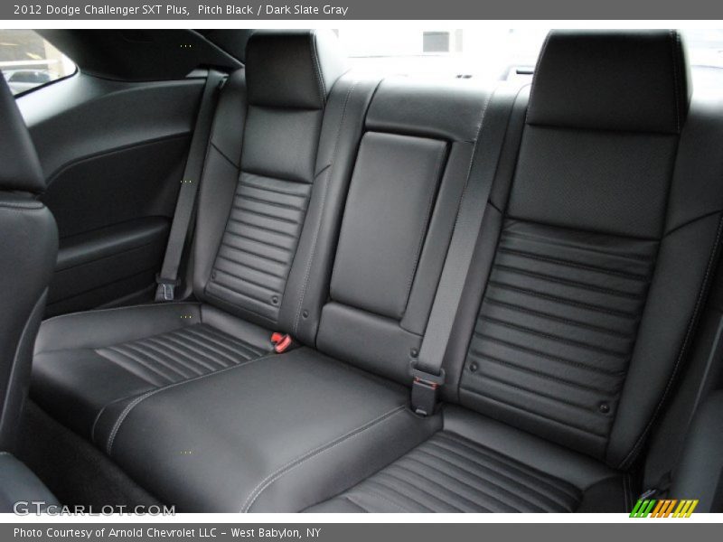 Rear Seat of 2012 Challenger SXT Plus