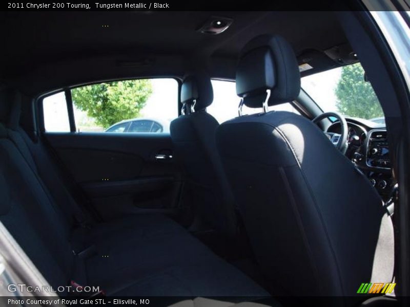 Tungsten Metallic / Black 2011 Chrysler 200 Touring