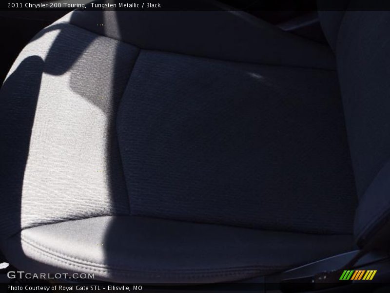 Tungsten Metallic / Black 2011 Chrysler 200 Touring