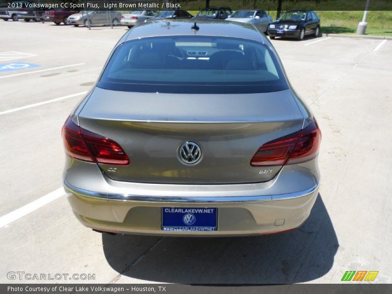 Light Brown Metallic / Black 2013 Volkswagen CC Sport Plus