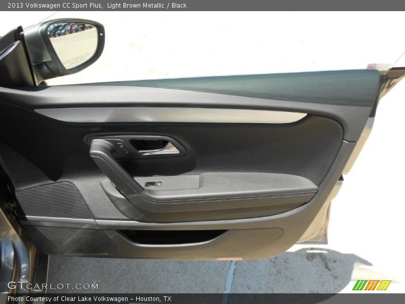 Light Brown Metallic / Black 2013 Volkswagen CC Sport Plus