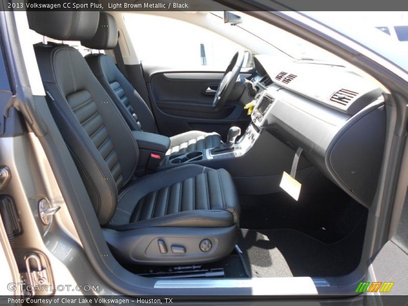 Light Brown Metallic / Black 2013 Volkswagen CC Sport Plus