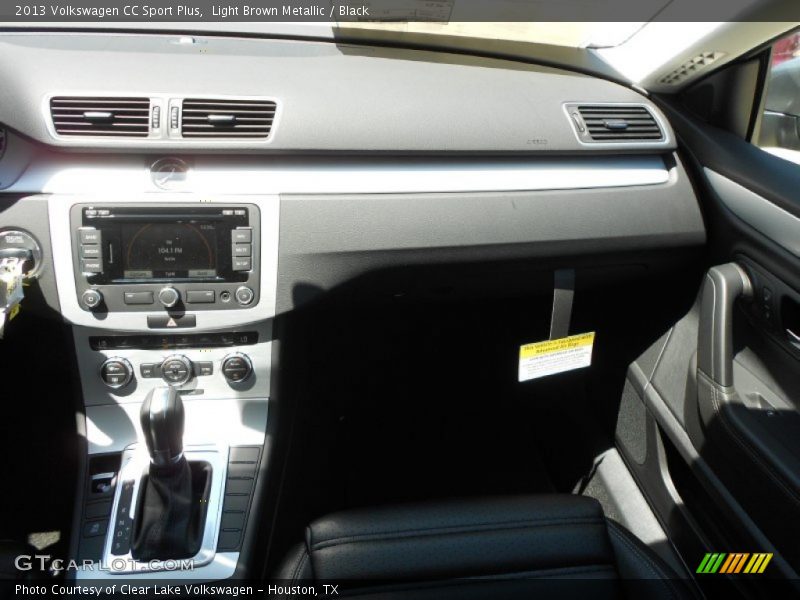 Light Brown Metallic / Black 2013 Volkswagen CC Sport Plus