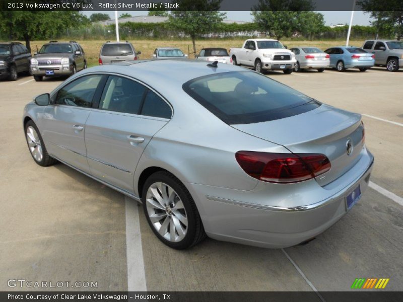 Reflex Silver Metallic / Black 2013 Volkswagen CC V6 Lux