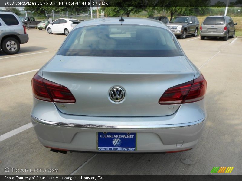 Reflex Silver Metallic / Black 2013 Volkswagen CC V6 Lux
