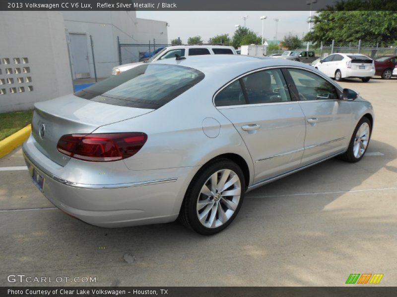 Reflex Silver Metallic / Black 2013 Volkswagen CC V6 Lux