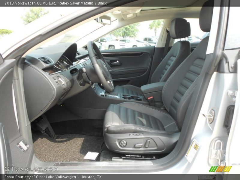  2013 CC V6 Lux Black Interior