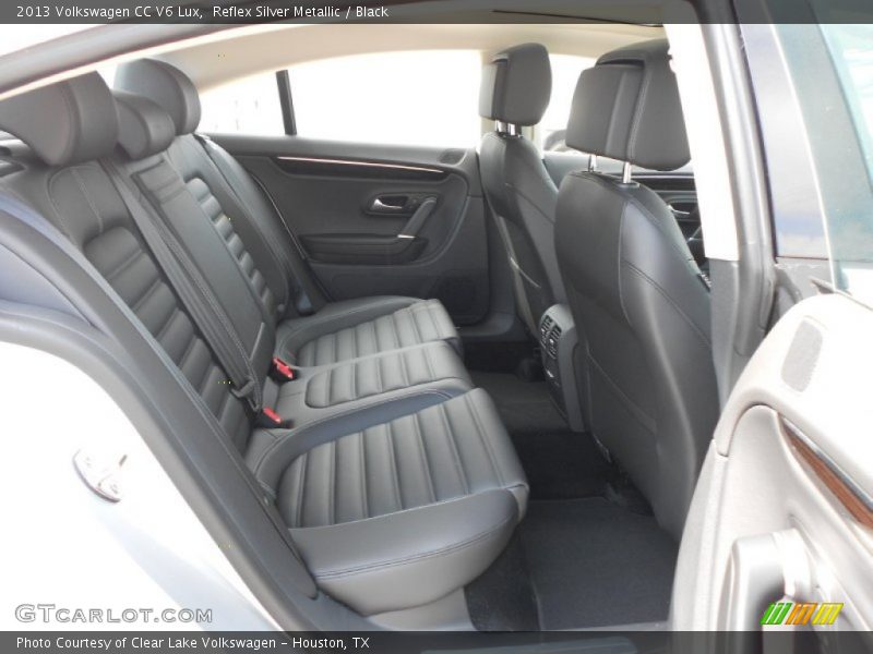 Rear Seat of 2013 CC V6 Lux