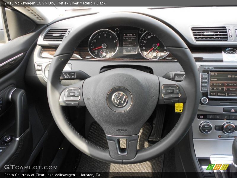  2013 CC V6 Lux Steering Wheel