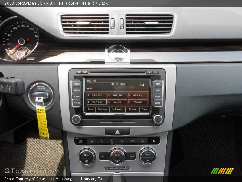 Controls of 2013 CC V6 Lux