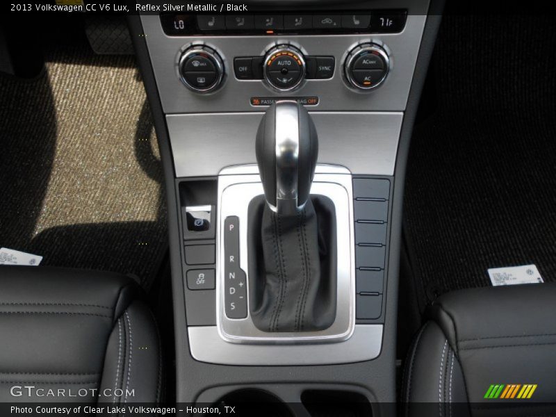  2013 CC V6 Lux 6 Speed Tiptronic Automatic Shifter
