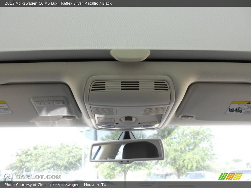 Reflex Silver Metallic / Black 2013 Volkswagen CC V6 Lux