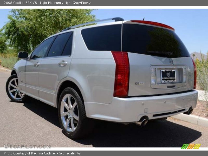 Light Platinum / Light Gray/Ebony 2008 Cadillac SRX V8