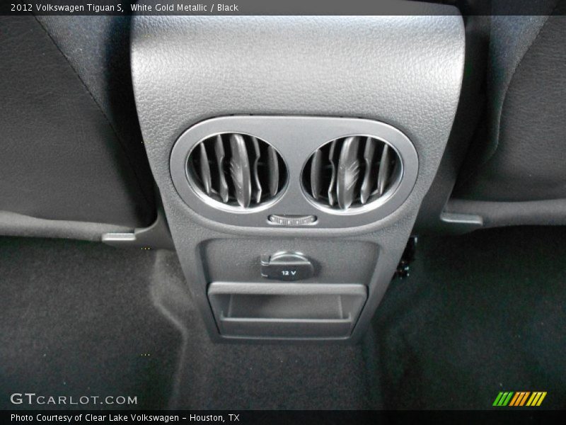 White Gold Metallic / Black 2012 Volkswagen Tiguan S