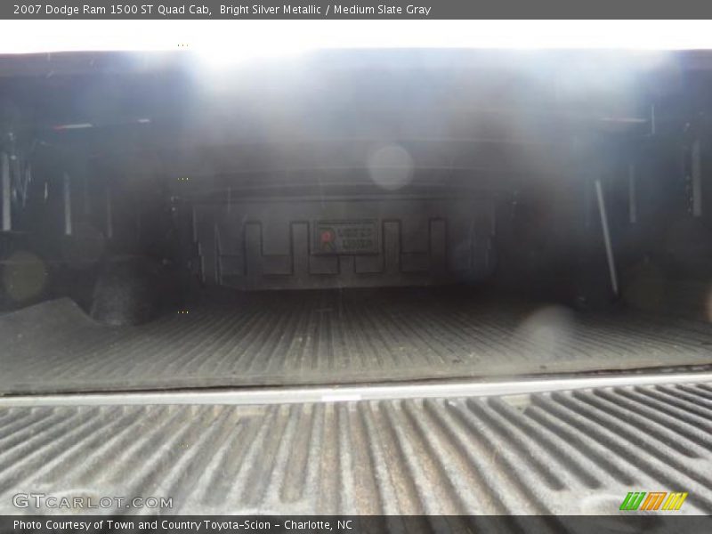 Bright Silver Metallic / Medium Slate Gray 2007 Dodge Ram 1500 ST Quad Cab