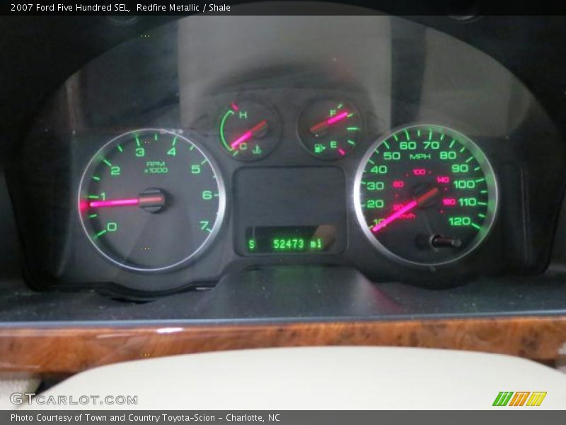 Redfire Metallic / Shale 2007 Ford Five Hundred SEL
