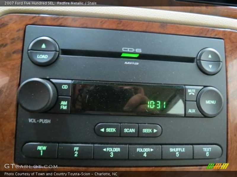 Redfire Metallic / Shale 2007 Ford Five Hundred SEL
